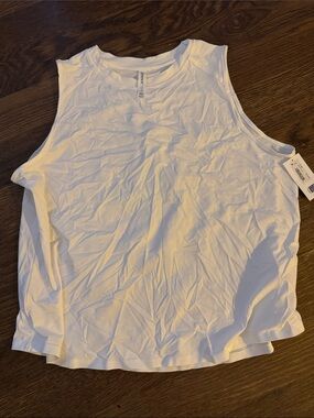 SPANX White Sleeveless Shaping Tank